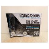 NEW ROLLER DERBY QUAD SKATES ADULT CUSTOM FIT SIZING 7-10