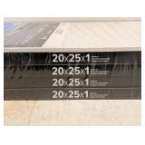 NEW 3M FILTRETE 2500 20x25x1 FILTERS 4PK