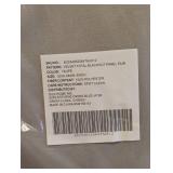 NEW VELVET TOTAL BLACKOUT PANEL PAIR TAUPE