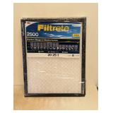 NEW 3M FILTRETE 2500 20x25x1 FILTERS 4PK