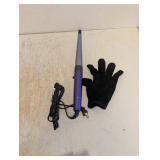 NEW REMINGTON GLOSS TAPERED CURLING WAND