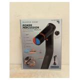 SHARPER IMAGE POWER PERCUSSION HOT + COLD REACH PERCUSSION MASSAGER