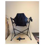 RIO SWINGING HAMMOCK CHAIR WITH FOOTREST