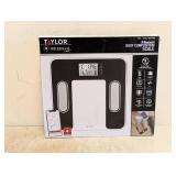 NEW TAYLOR PRECISION HUB BLUETOOTH BODY COMPOSITION SCALE