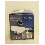 NEW LUTEC MOTION ACTIVATED SOLAR SECURITY LED LIGHT