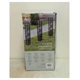 NEW SOLAR PATHWAY LIGHTS WITH ROTATING LIGHT EFFECT 4PK