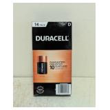 DURACELL D BATTERIES 14CT
