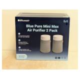 NEW BLUEAIR BLUE PURE MINI MAX AIR PURIFIER 2PK