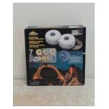 NEW CASCADE MOUNTAIN TECH RECHARGEABLE CAMPING STRIP LIGHTS 2PK