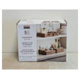 SEVILLE CLASSICS STORAGE BIN SET 4PC