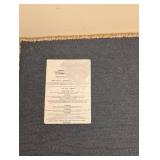 NEW HOOKED ACCENT RUG BEE