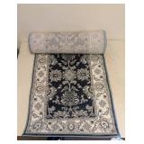 NEW THOMASVILLE TIMELESS CLASSIC ULTRA HIGH DENSITY WEAVE RUG MINERVA BLUE