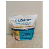 LIQUID I.V ELECTROLYTE DRINK MIX LEMON LIME/WHITE PEACH 30PK