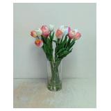 NEW NEARLY NATURAL TULIP ARRANGEMENT