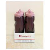 NEW CHAMPION QUENCH SQUEEZE BOTTLE 24OZ 4PK PURPLE