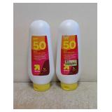 (2) NEW UP&UP SPORT SUNSCREEN LOTION SPF50