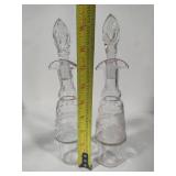 Antique Five Bottle Cruet Set