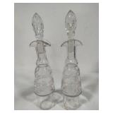 Antique Five Bottle Cruet Set
