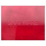 Three Snapware Ornament Keepers + Misc Ornaments