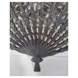 Burwood Peacock Style Resin Fan