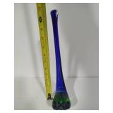Murano Style Long Neck Glass Swan