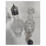 Antique Five Bottle Cruet Set