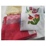Lot of Assorted Table Linens