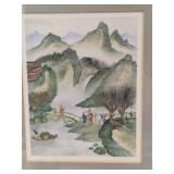 Asian Woodblock Print Art