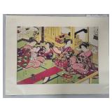 Asian Woodblock Print Art