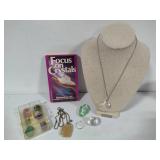 Lot of Crystal Themed Jewelry/Items