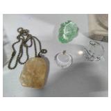 Lot of Crystal Themed Jewelry/Items