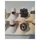 Lot of Assorted Costume Rings