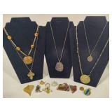 Lot of Assorted Pendants/Necklaces