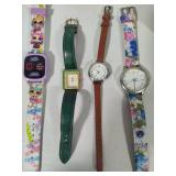 Lot of Watches, Keychains, Craft Jewelry, Etc.