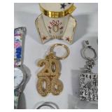 Lot of Watches, Keychains, Craft Jewelry, Etc.