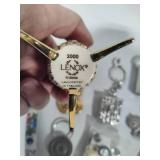 Lot of Watches, Keychains, Craft Jewelry, Etc.