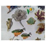 Misc Lot of Assorted Brooches/Pins