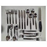 Flatware Settings for Four (Almost) + JA Henckels Knife