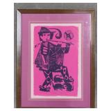 Framed Textile Art