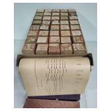 Large Lot of Word Rolls For Player Pianos