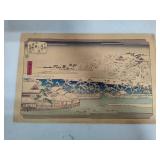 *Rare* Utagawa Hiroshige "Eight Snow Scenes of the European Capital" - Complete Set