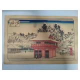 *Rare* Utagawa Hiroshige "Eight Snow Scenes of the European Capital" - Complete Set