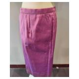 Two Piece Silk Tank/Skirt Set