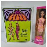 Vintage Barbie Carrier & New Barbie in Box