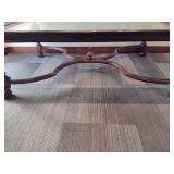 Thomasville Glass Top Coffee Table