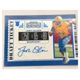 2019 Panini Contenders Draft Picks Josh Oliver 