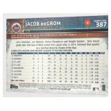 2015 Topps Series 2 Jacob DeGrom #387 Short Print Baseball Card (NM-MT)