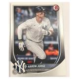 Lot of 3 Baseball Cards including 2019 Bowman Shohei Ohtani, 2025 Bowman Aaron Judge, and 2025 Bowman Shohei Ohtani (NM-MT)