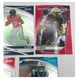 Lot of 5 Football Rookie Cards including RJ Harvey, Trevor Etienne, and More! (NM-MT)