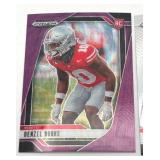 Lot of 4 Football Rookie Cards including Will Howard, Jack Sawyer, and More! (NM-MT)